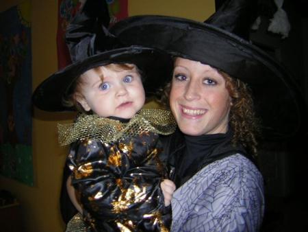 Mon premier halloween a la creche...