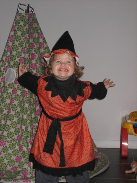 Je me suis transformee en citrouille...